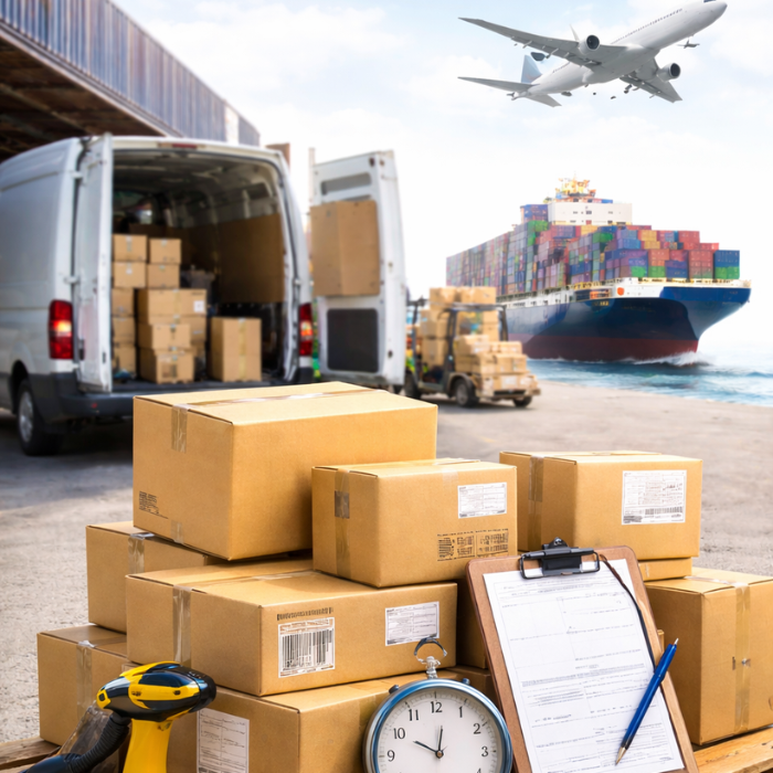 Servicio de mensajería y paquetería nacional e internacional con cobertura global